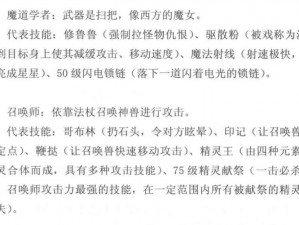 梦境通道揭秘最强职业：探索角色优势，掌握最顶尖的角色实力解析