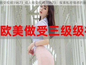 成人做受视频19673_成人做受视频 19673：探索私密情感的新领域