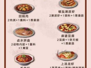 明日之后营养美食配方大全：全方位解读游戏内的食物制作与搭配艺术