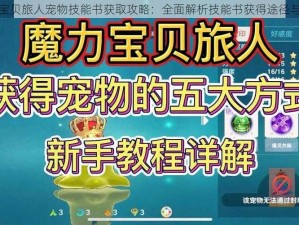 魔力宝贝旅人宠物技能书获取攻略：全面解析技能书获得途径与技巧