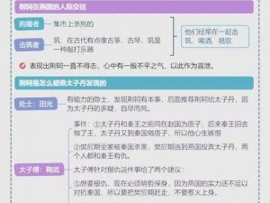 荆轲刺秦故事的新解读：重制版攻略探索与深度剖析