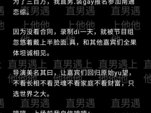 GAY男GAY男GAY外卖员—GAY 男 GAY 男 GAY 外卖员：探索性少数群体的工作与生活