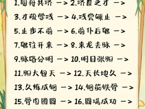 成语小秀才第1921-1930关答案解析及通关技巧分享：字词句猜成语的智慧之旅