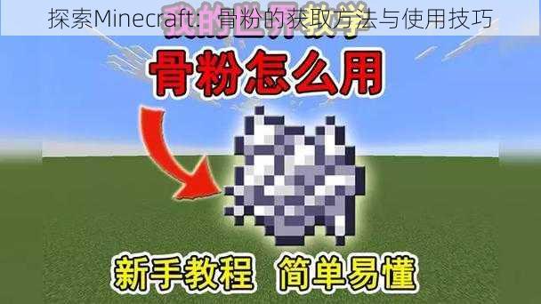 探索Minecraft：骨粉的获取方法与使用技巧