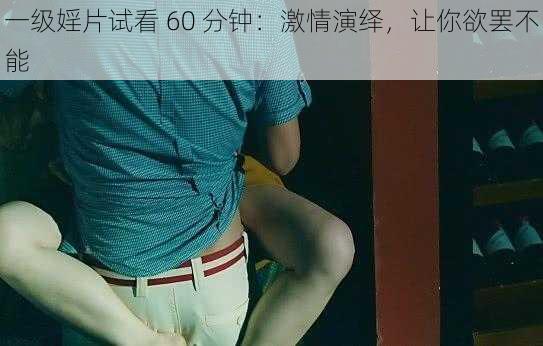 一级婬片试看 60 分钟：激情演绎，让你欲罢不能