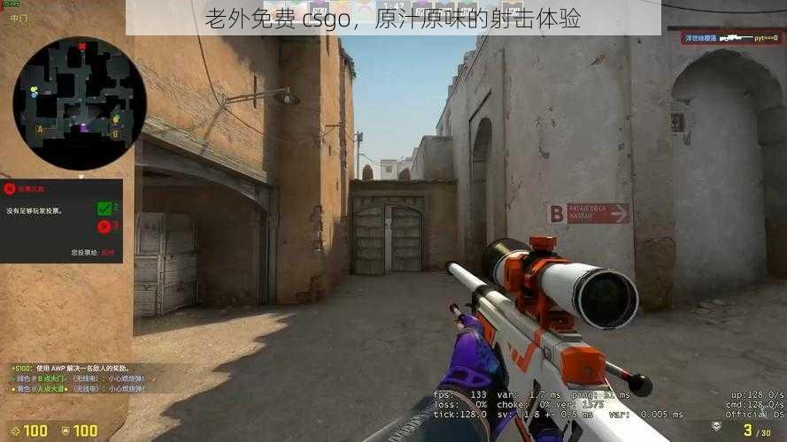 老外免费 csgo，原汁原味的射击体验