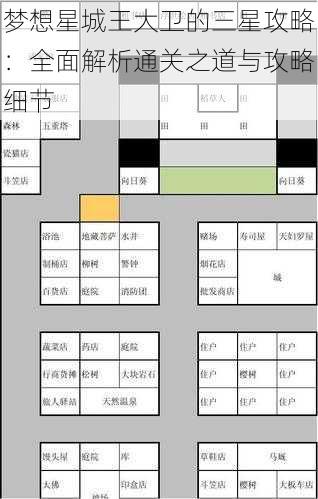 梦想星城王大卫的三星攻略：全面解析通关之道与攻略细节