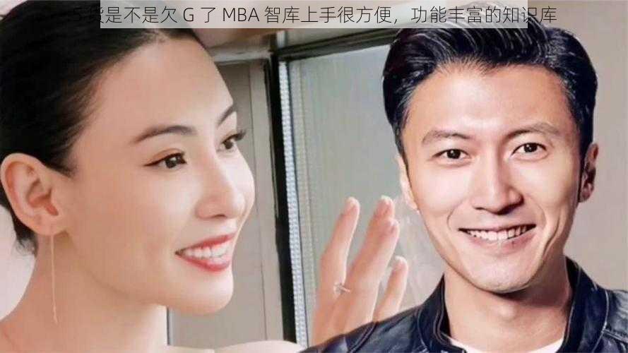 S 货是不是欠 G 了 MBA 智库上手很方便，功能丰富的知识库