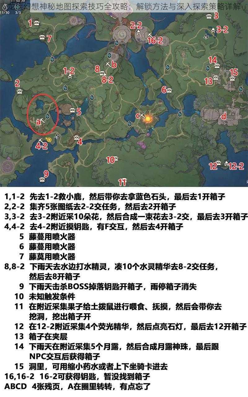 龙族幻想神秘地图探索技巧全攻略：解锁方法与深入探索策略详解