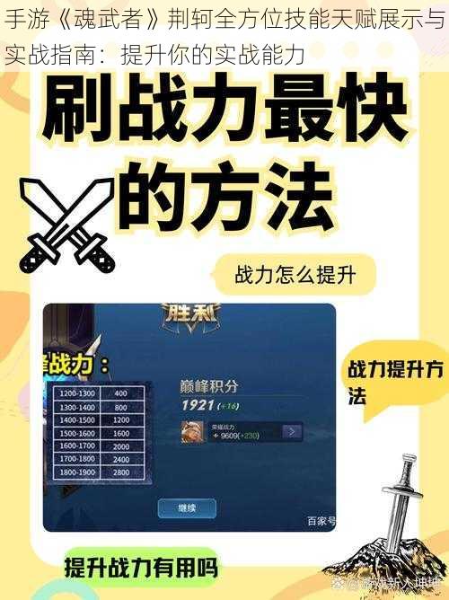 手游《魂武者》荆轲全方位技能天赋展示与实战指南：提升你的实战能力