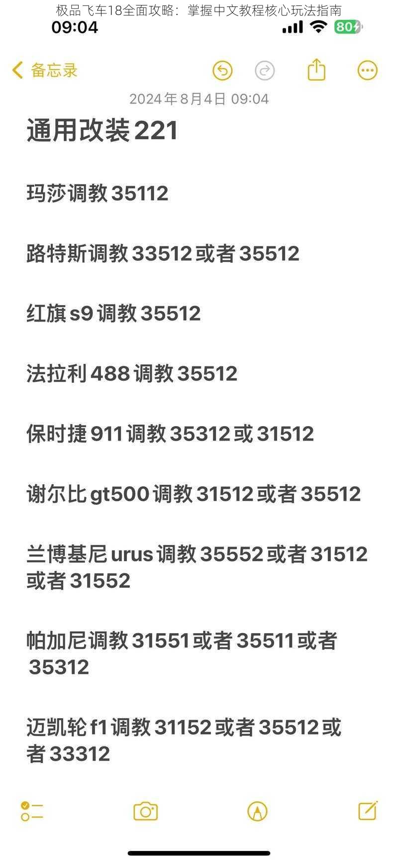 极品飞车18全面攻略：掌握中文教程核心玩法指南