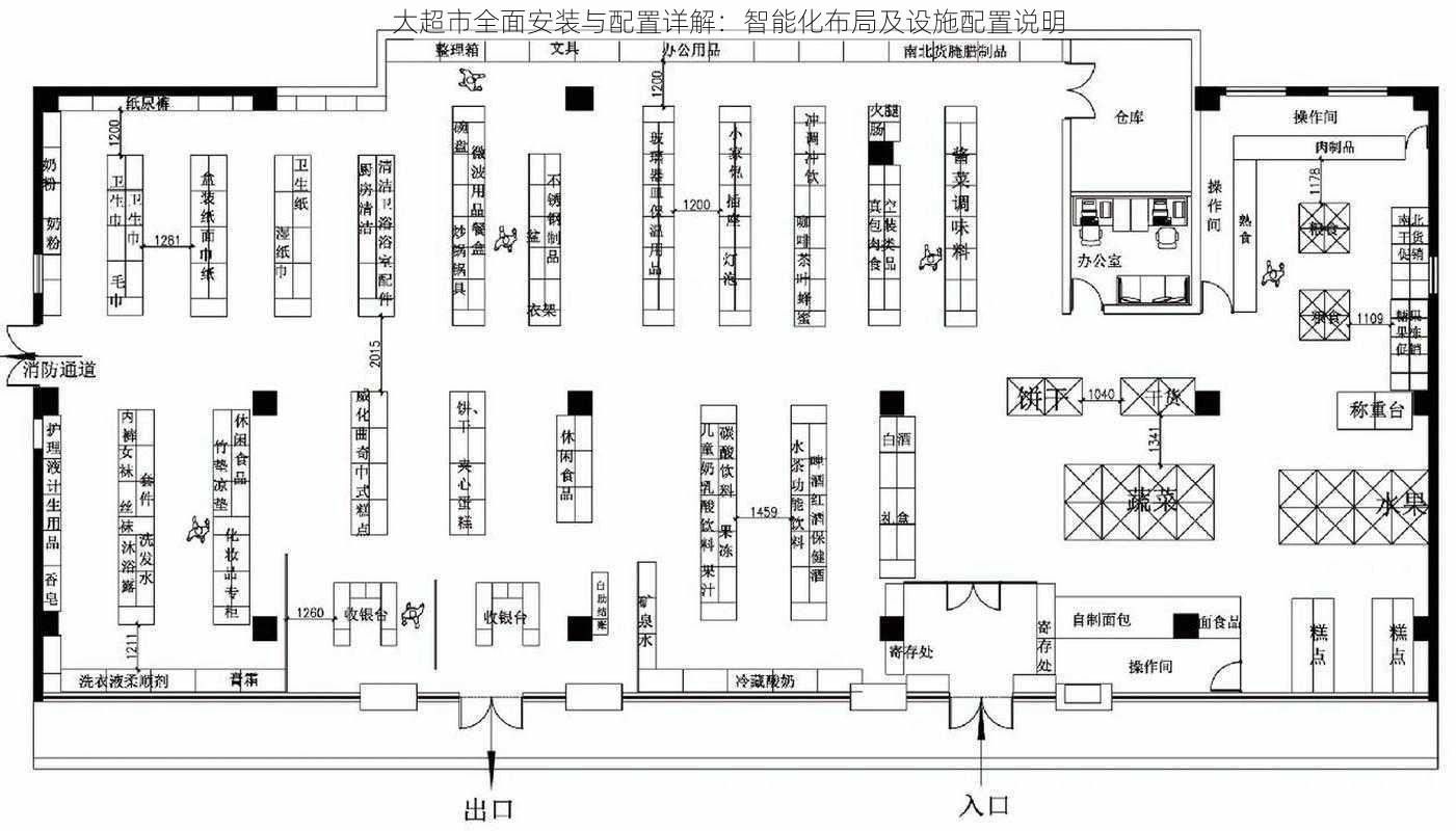大超市全面安装与配置详解：智能化布局及设施配置说明