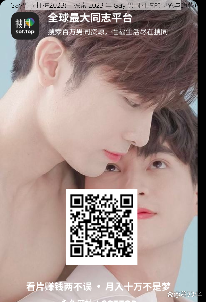 Gay男同打桩2023(：探索 2023 年 Gay 男同打桩的现象与趋势)