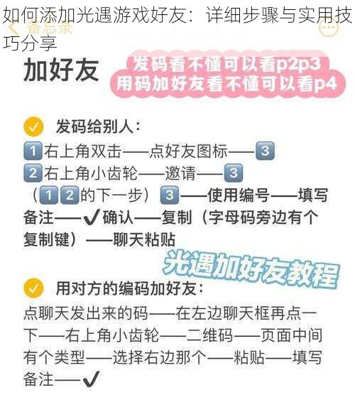 如何添加光遇游戏好友：详细步骤与实用技巧分享