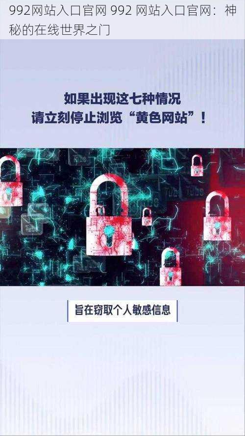 992网站入口官网 992 网站入口官网：神秘的在线世界之门