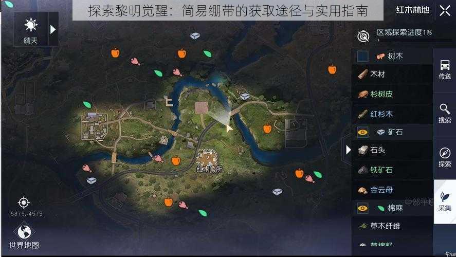 探索黎明觉醒：简易绷带的获取途径与实用指南