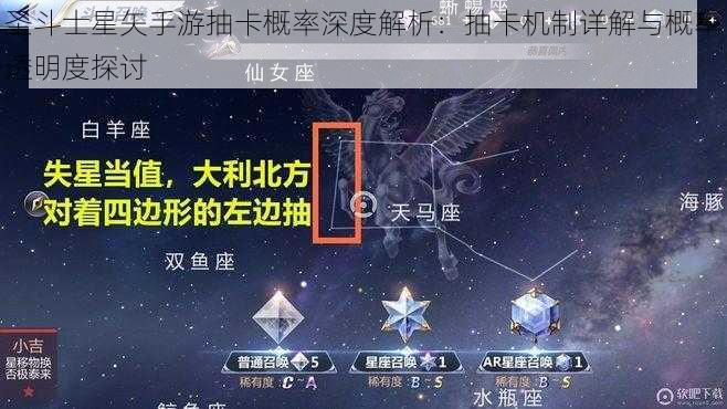 圣斗士星矢手游抽卡概率深度解析：抽卡机制详解与概率透明度探讨