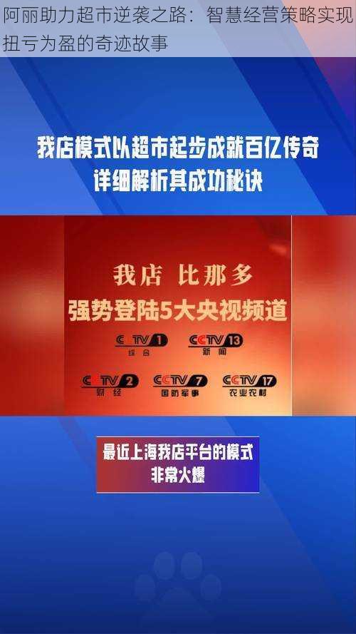 阿丽助力超市逆袭之路：智慧经营策略实现扭亏为盈的奇迹故事