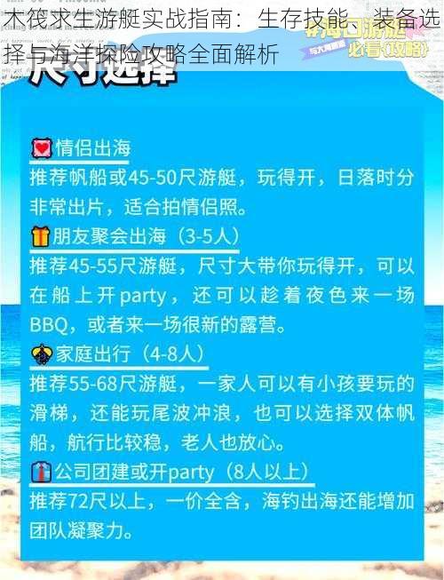 木筏求生游艇实战指南：生存技能、装备选择与海洋探险攻略全面解析