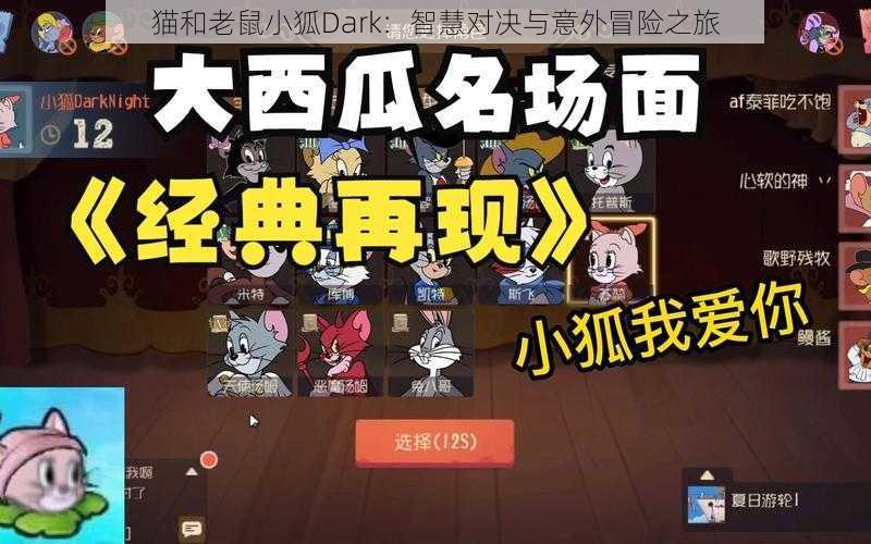 猫和老鼠小狐Dark：智慧对决与意外冒险之旅