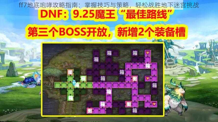 ff7地底咆哮攻略指南：掌握技巧与策略，轻松战胜地下迷宫挑战