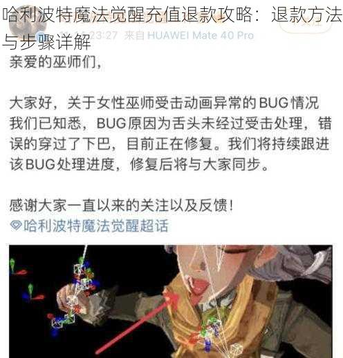 哈利波特魔法觉醒充值退款攻略：退款方法与步骤详解